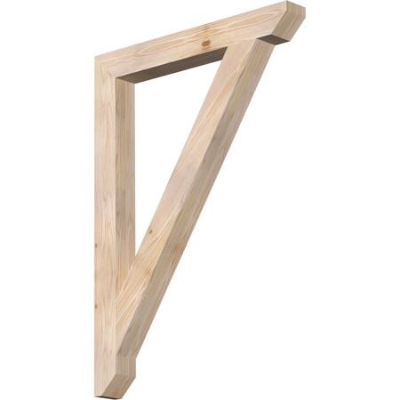 Ekena Millwork Traditional Slat Smooth Bracket, Douglas Fir, 3 1/2"W x 30"D x 42"H BKT04X30X42TRA06SDF